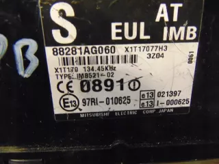 88281AG060 Блок управления АКПП Subaru Legacy 4 Арт e4592741, вид 4