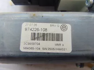 3C9959704 Моторчик стеклоподъемника Volkswagen Passat B6 Арт e4600578, вид 4