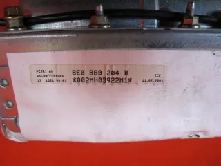 8E0880201F 8E0959655 8E0880204B 8E0819655 Подушка безопасности Audi A4 B6 Арт e4665067, вид 8