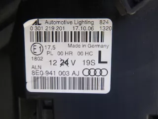 8E0941003AJ Фара левая Audi A4 B7 Арт e4669090, вид 4