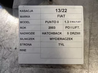 66350000 Моторчик стеклоочистителя фар Fiat Punto 2 Арт e4708794, вид 4