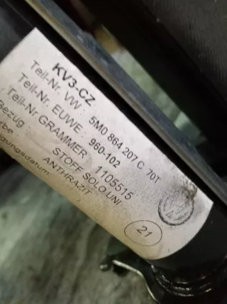 5M0864207C Подлокотник Volkswagen Golf 5 Арт e4751327, вид 4