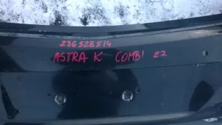 236528514 Бампер задний Opel Astra K Арт e4785044, вид 3