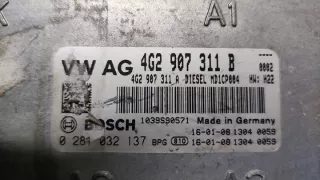 4G2907311 Блок управления двигателем Audi A6 C7 (S6,RS6) Арт e4816106, вид 2