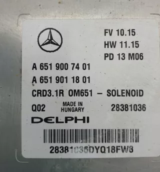A6519007401 Блок управления двигателем Mercedes GLK X204 Арт e4867020, вид 4