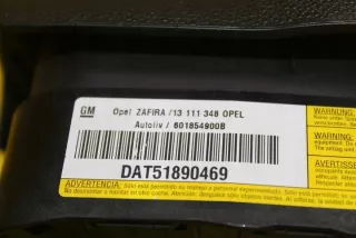 13111348 Подушка безопасности Opel Zafira B Арт e4882546, вид 7