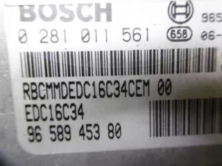 1,6HDI 0281011561 9658945380 Блок управления двигателем Citroen C5 2 Арт e5034567, вид 1