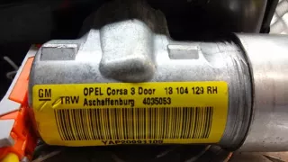 13104129RH Подушка безопасности Opel Corsa C Арт e5155866, вид 2