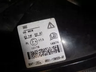 4M5113W029AF Фара правая Ford Focus 1 Арт e5158221, вид 4