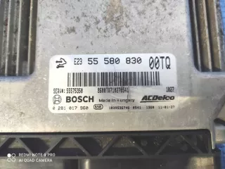 55580830 0281017960 Блок управления двигателем Opel Corsa D Арт e5172813, вид 3