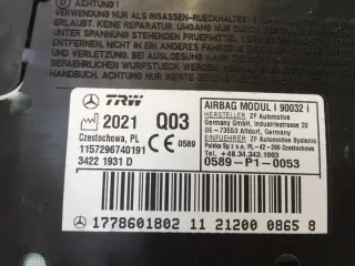 1778601802 Подушка безопасности Mercedes A W177 Арт e5229301, вид 4