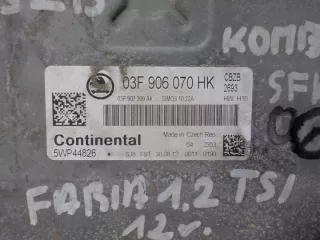 03F906070HK Блок управления двигателем Skoda Fabia 2 Арт e5431761, вид 2