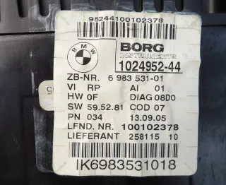 1024952-44 Щиток приборов (приборная панель) BMW 1 E81/E82/E87/E88 Арт e5472743, вид 3
