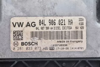 04L906021HA 0281033073 Блок управления двигателем Audi A6 C7 (S6,RS6) Арт e5491809, вид 2