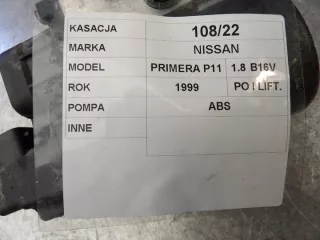 0273004316 Блок ABS Nissan Primera 11 Арт e5500348, вид 4