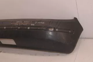6Y6807421 1Y0807421P Бампер задний Skoda Fabia 1 Арт e5520575, вид 4