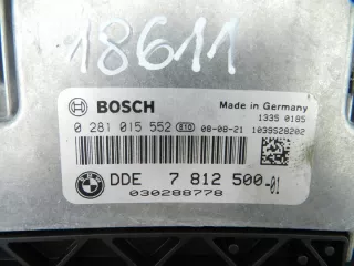 7812500 0281015552 Блок управления двигателем BMW 5 E60/E61 Арт e5530709, вид 3