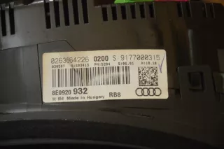8E0920932 Щиток приборов (приборная панель) Audi A4 B7 Арт e5531503, вид 2