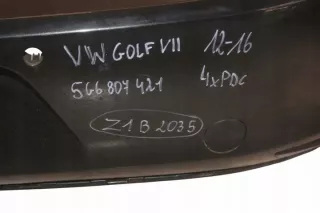 5G6807421 Бампер задний Volkswagen Golf 7 Арт e5745905, вид 4