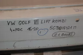 5G9807421M Бампер задний Volkswagen Golf 7 Арт e5792013, вид 4