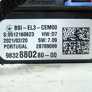 9832880280 Блок комфорта Opel Combo D Арт e5797572, вид 3
