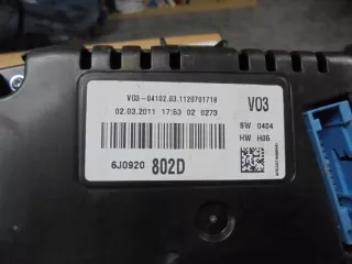 6J0920802D Щиток приборов (приборная панель) Seat Ibiza 4 Арт e5810180, вид 4