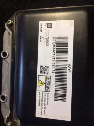 55579893 Блок управления двигателем Opel Astra J Арт e5820686, вид 2