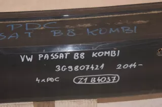 3G9807421 Бампер задний Volkswagen Passat B8 Арт e5824895, вид 4