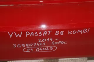 3G9807421 Бампер задний Volkswagen Passat B8 Арт e5824898, вид 6
