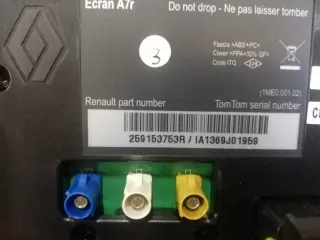 259153753R Блок навигации Renault Scenic 3 Арт e5892071, вид 3