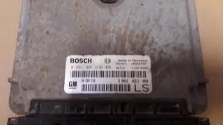 0281001670 90589736 Блок управления двигателем Opel Astra G Арт e6042423, вид 2