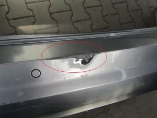 5TA807421AB 5TA807417AB Бампер задний Volkswagen Touran 2 Арт e6082968, вид 4