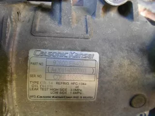 92600EB400 92600-EB400 Компрессор кондиционера Nissan Navara D40 Арт e6251104, вид 3