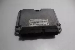 0281001670 Блок управления двигателем Opel Astra G Арт e6405244, вид 2