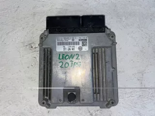 03G906021JE 0281013621 Блок управления двигателем Seat Leon 2 Арт e6497623, вид 1