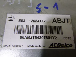 12654172 Блок управления двигателем Opel Astra J Арт e6504596, вид 3