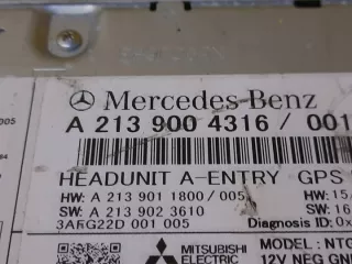 A2139004316 Блок навигации Mercedes E W213 Арт e6542856, вид 2
