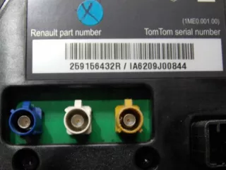259156432R Блок навигации Renault Clio 3 Арт e6566683, вид 3