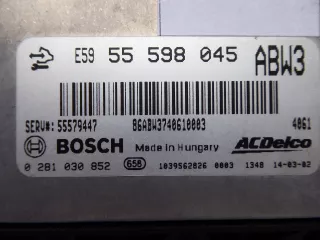 55598045 Блок управления двигателем Opel Zafira C Арт e6606731, вид 2