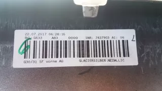 51118064929 Бампер передний BMW 5 G30/G31 Арт e6627649, вид 7