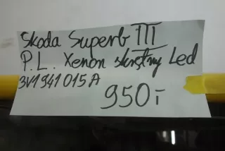 3V1941015A Фара левая Skoda Superb 3 Арт e6646723, вид 5