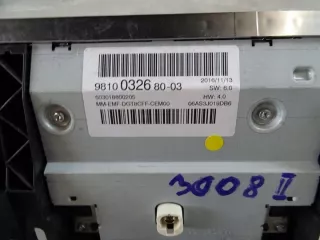 9810032680 Блок навигации Peugeot 3008 2 Арт e6662526, вид 3