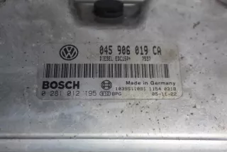 0281012195 Блок управления двигателем Volkswagen Polo 4 Арт e6768356, вид 4