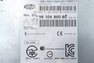 9810486080 Блок навигации Citroen C4 2 Арт e6777616, вид 4