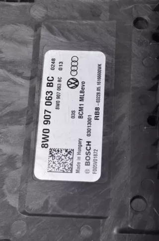 8W0907063BC Блок комфорта Audi A4 B9 Арт e6824037, вид 2