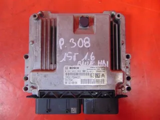 9813283980 0281031864 Блок управления двигателем Peugeot 308 2 Арт e6874757, вид 1