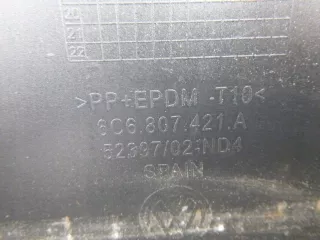 6C6807421A Бампер задний Volkswagen Polo 5 Арт e6919576, вид 8