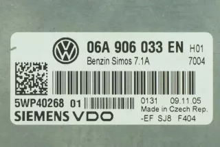06A906033EN 5WP40268 5WP4026801 Блок управления двигателем Volkswagen Golf 5 Арт e6954552, вид 2