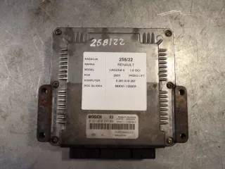 0281010297 8200183768 Блок управления двигателем Renault Laguna 2 Арт e6997656, вид 1