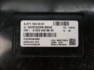 A2711500391 Блок управления двигателем Mercedes SLK r172 Арт e7054123, вид 2